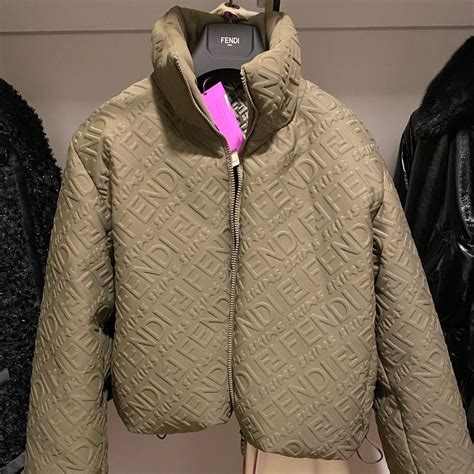 skims fendi puffer jacket|fendi raglan puffer jacket.